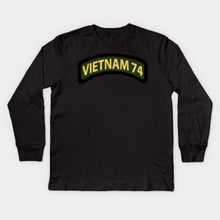 Vietnam Tab - 74 Kids Long Sleeve T-Shirt